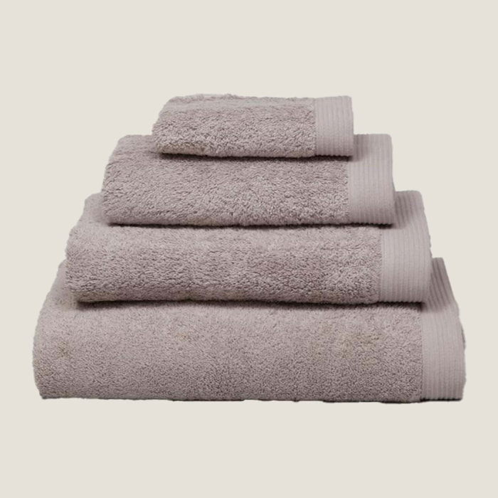 Toalla baño algodón Maxim color gris piedra 100% Algodón