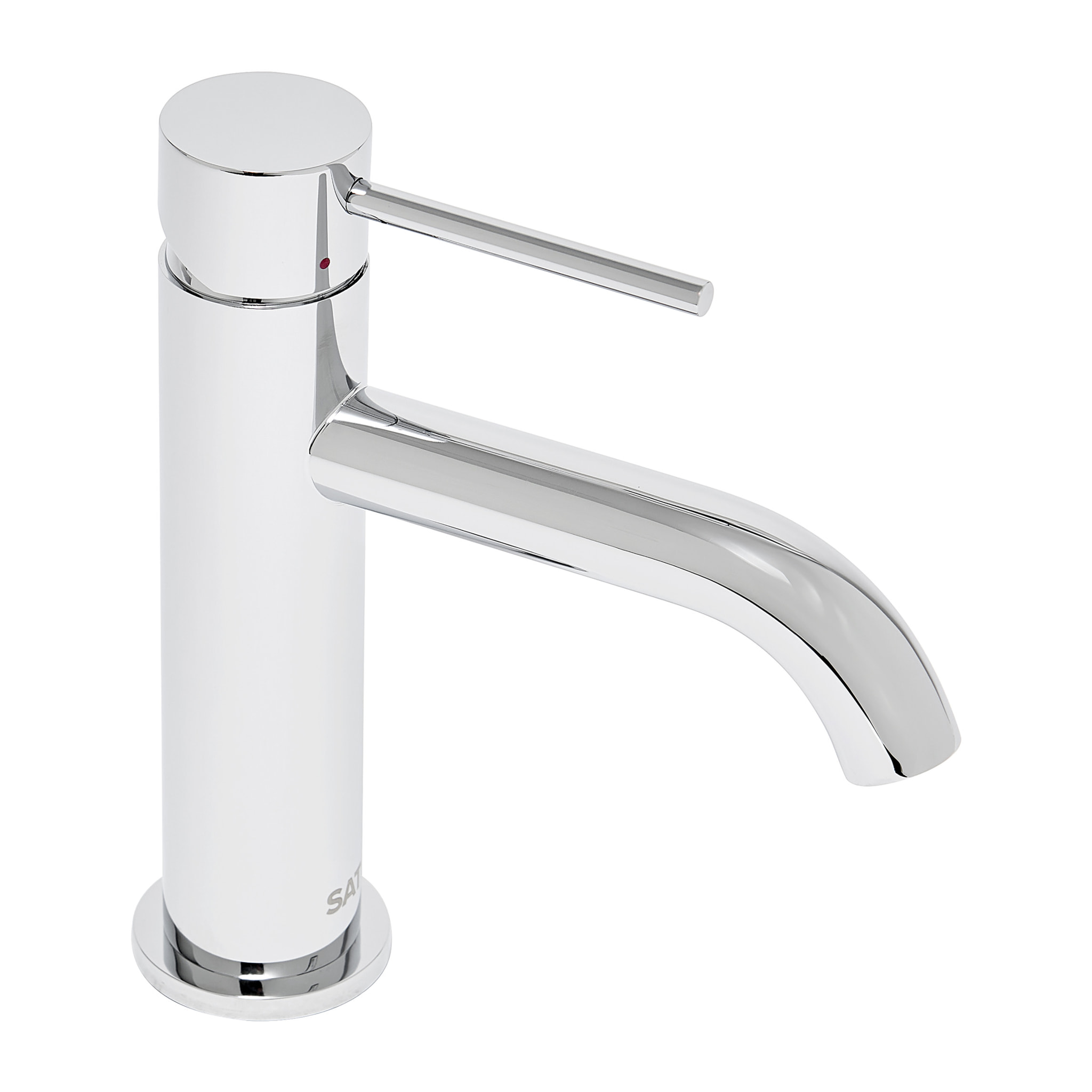 Aurum mitigeur de lavabo 16,5 cm, à levier, sans vidage, chrome brillant (SATBAUR271CR)