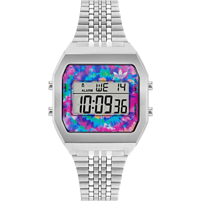 Reloj Adidas AOST24557 Unisex Digital Cuarzo con Correa de Acero inoxidable