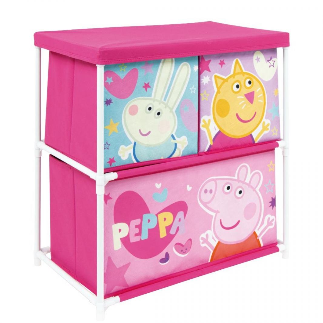 Peppa Pig Scaffale portagiochi in metallo