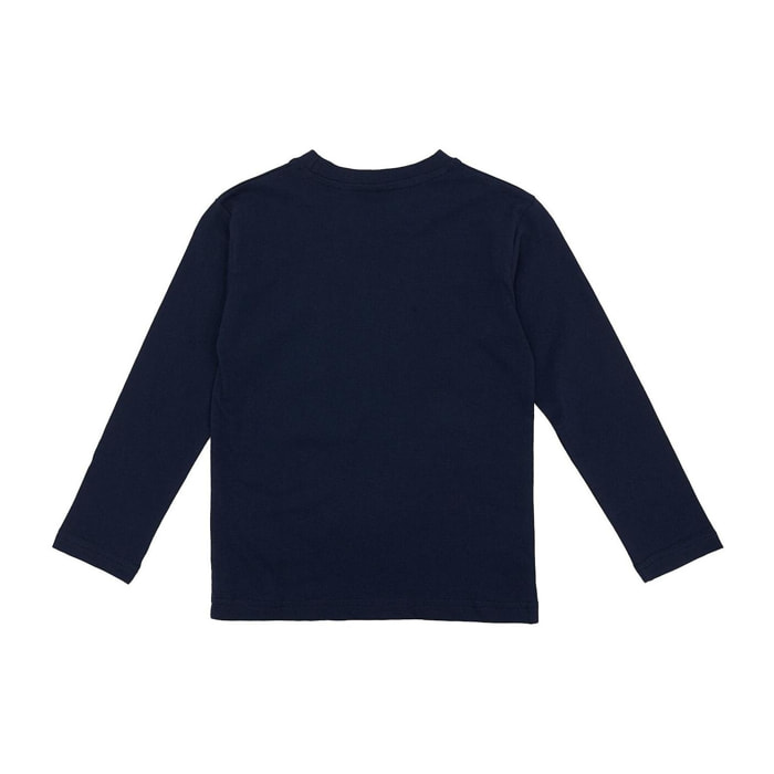 Camiseta de manga larga con estampado Basic y logo