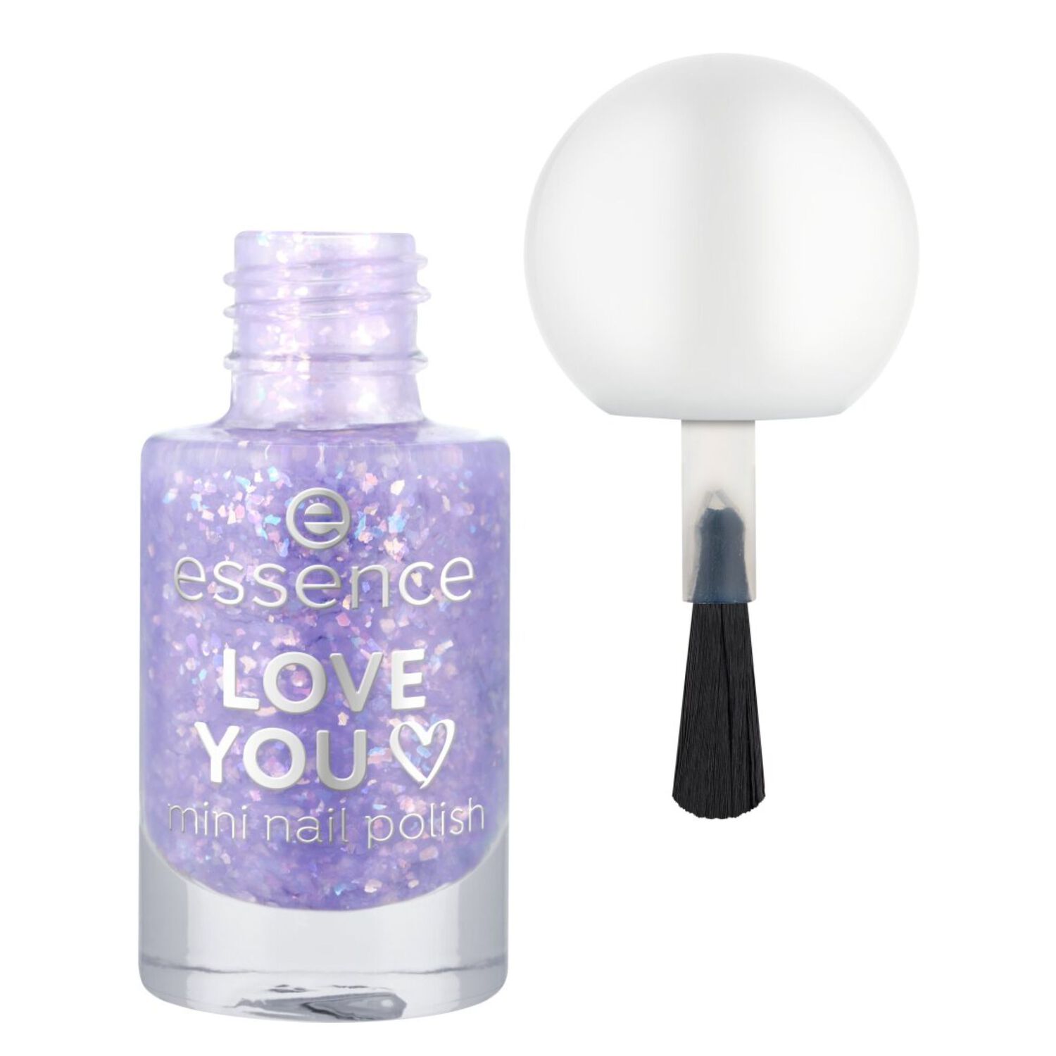 Love You - Mini Vernis Paillettes Holographiques 5ml