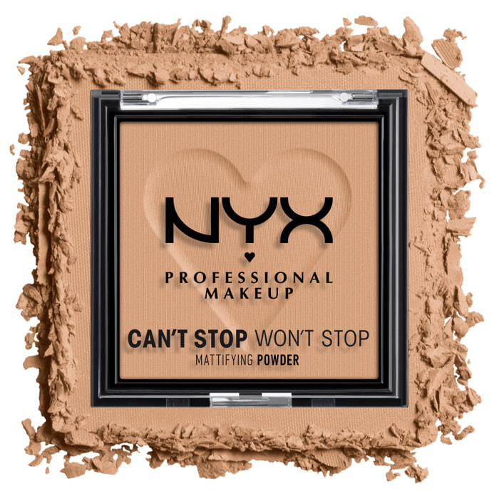 NYX Professional Makeup Can't Stop Won't Stop Poudre Tan