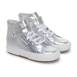 Le Superga Bambina Grigio 2709 KIDS MIRROR SYNTHETIC MATERIAL