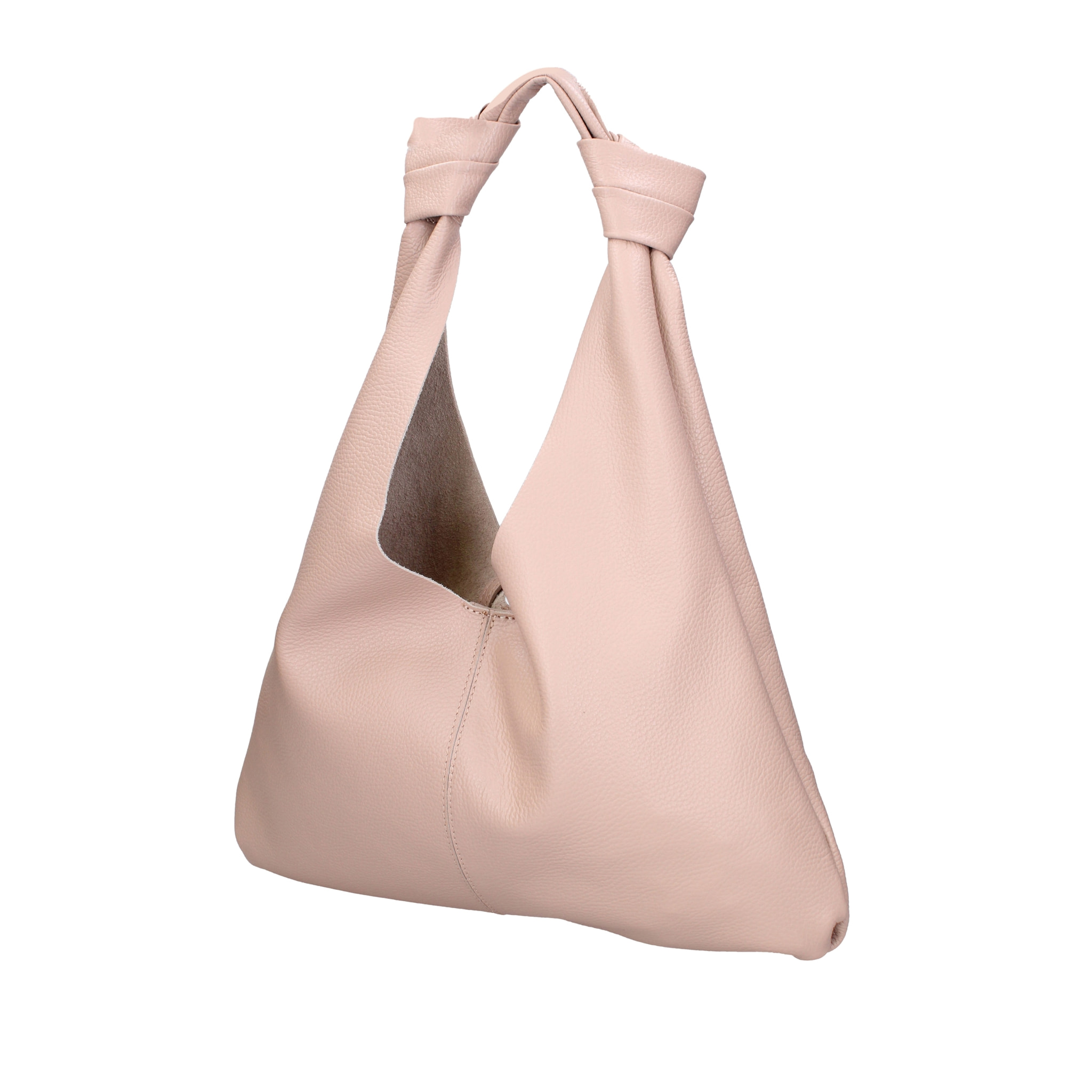Borsa a spalla da donna In Vera pelle Made in Italy 40x42x2 cm