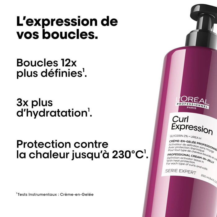 Serie Expert Curl Expression - Crème-en-gelée Activatrice de Définition sans Rinçage 250 ml