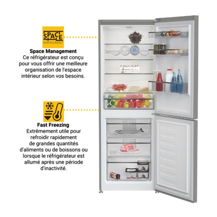 Réfrigérateur combiné WHIRLPOOL WHKS1341G4E