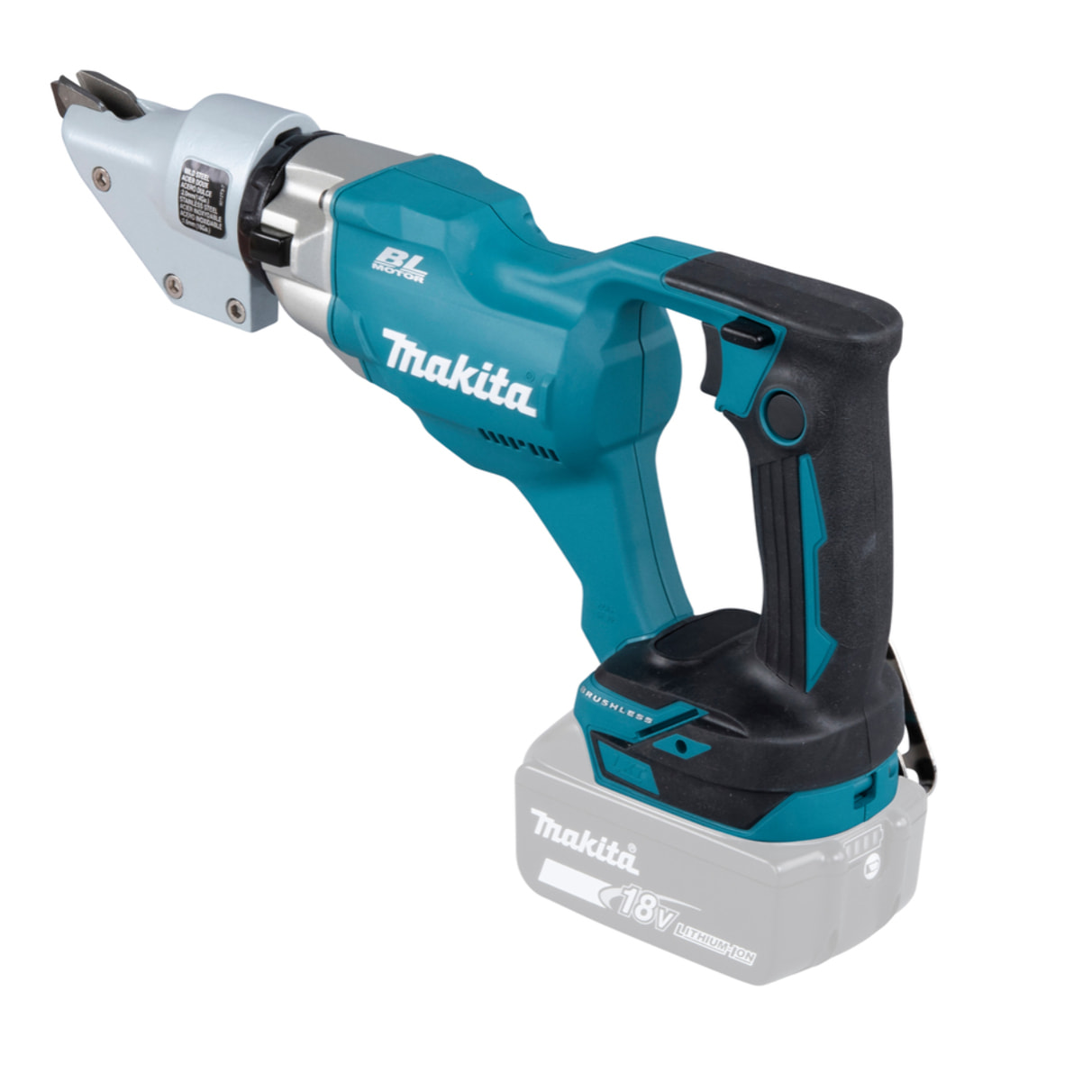 Cisaille 18V 2,0 mm - MAKITA - sans batterie, ni chargeur - DJS200Z