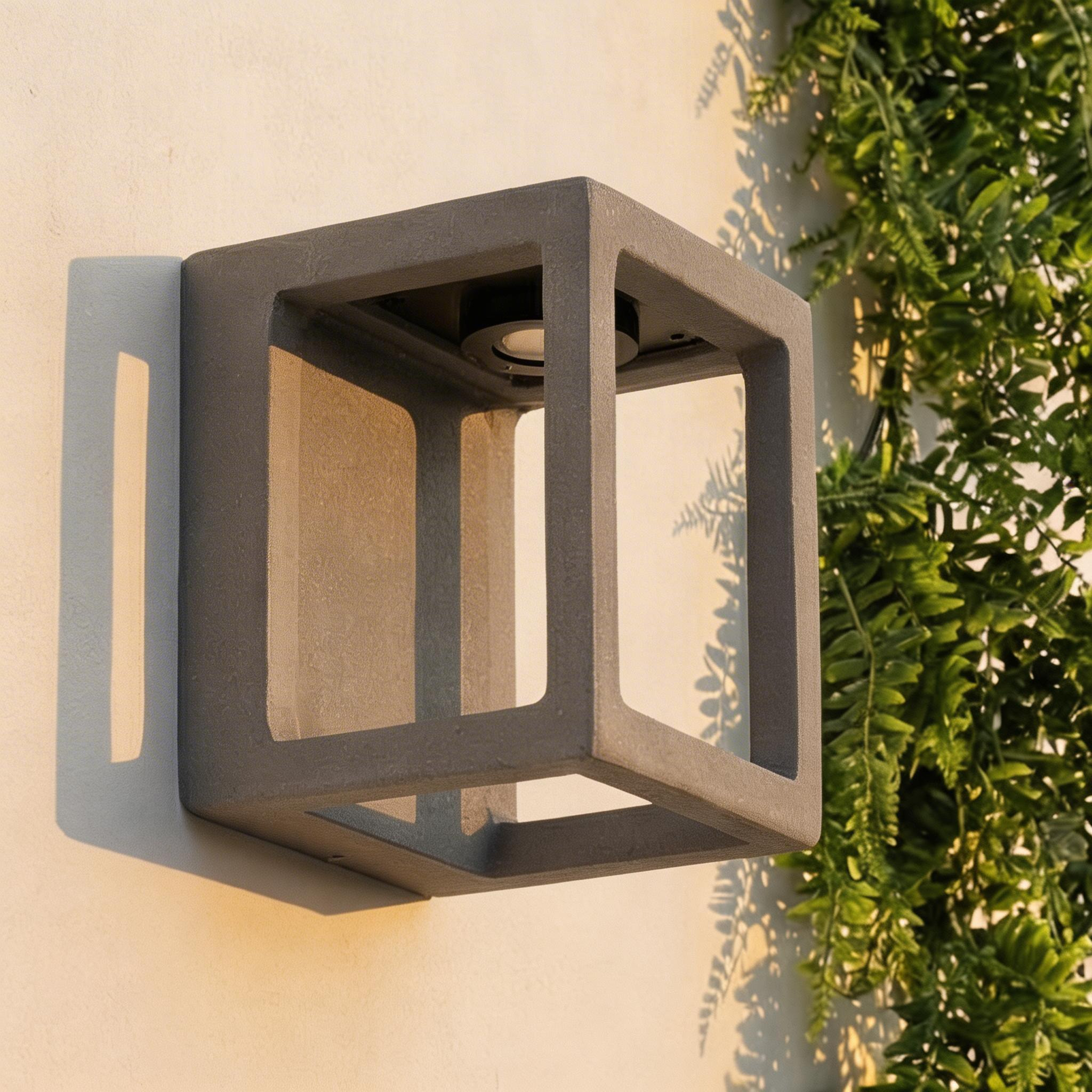 Forlight Aplique Ip65 Box Led 4W 4000K Cemento 208Lm