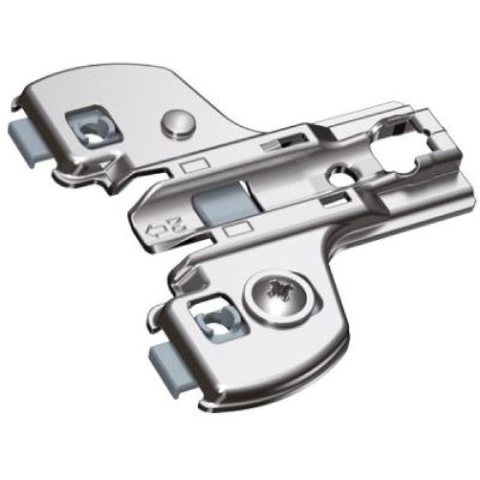 Plaque de montage HETTICH Face-frame à visser - Ø4.5 mm - 9090884