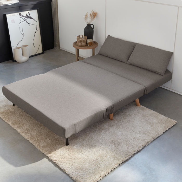 Canapé convertible 2 places tissu GUESTA