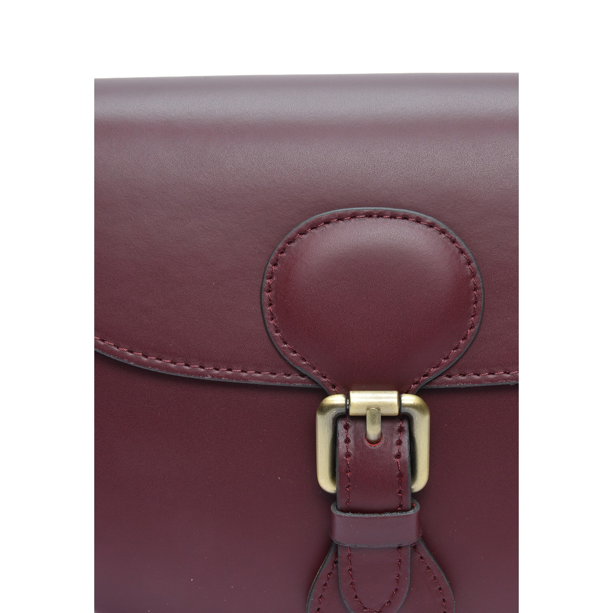 Borsa a spalla Anna Luchini Bordeaux