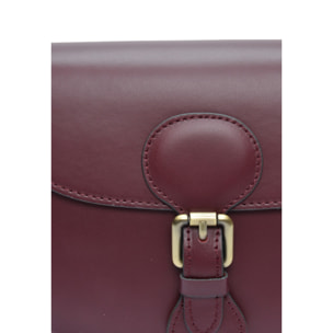 Borsa a spalla Anna Luchini Bordeaux