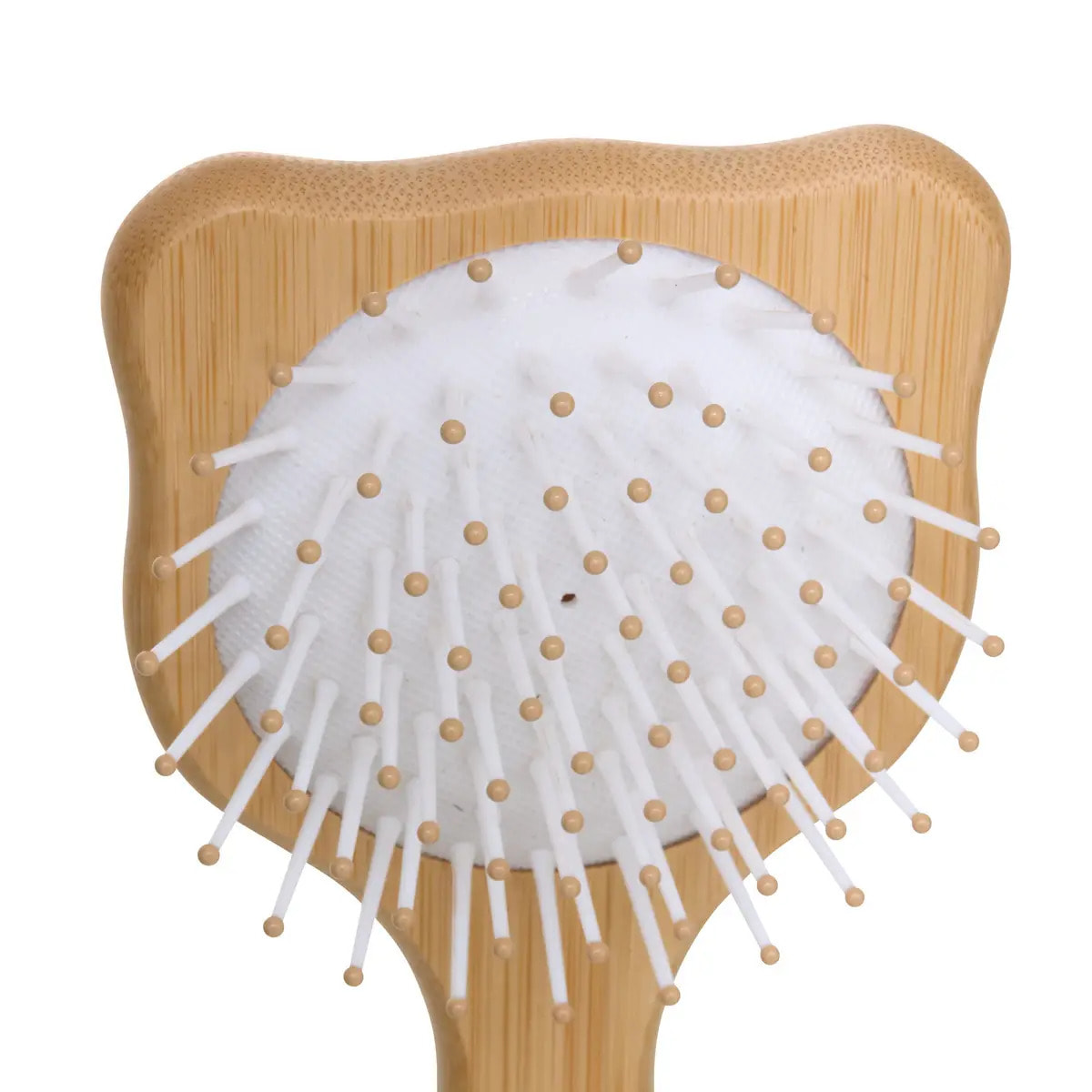 Brosse à Cheveux Niami Panda en Bambou Beige