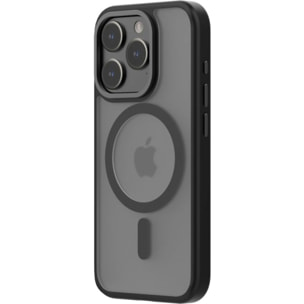 Coque QDOS iPhone 15 Pro MagSafe Hybrid SNAP Noir