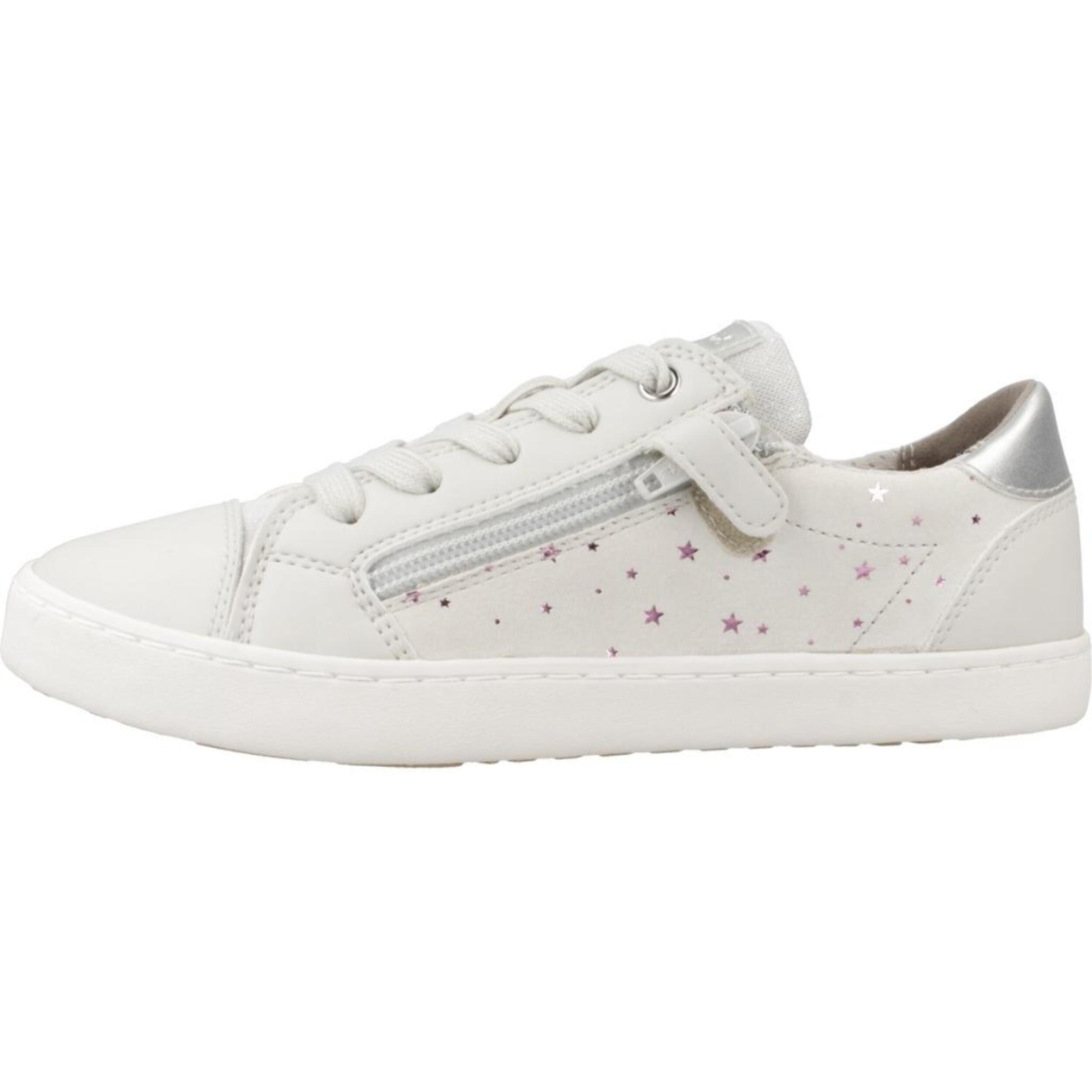 Zapatillas Niña de la marca GEOX  modelo J KILWI GIRL BLANCO