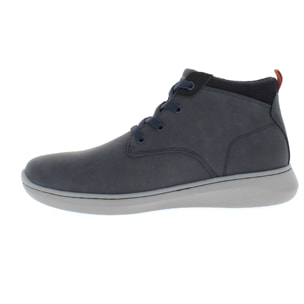 Armata di Mare Scarpe Polacco Uomo Stivaletti Casual con Soletta Rimovibile in Memory Foam AMU W24M607 Navy