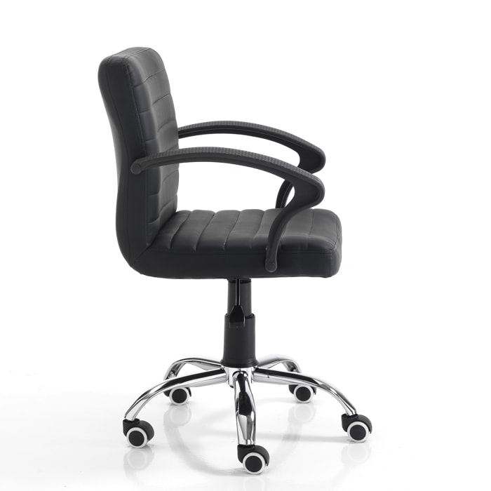 Tomasucci fauteuil de bureau PANY BLACK Noir