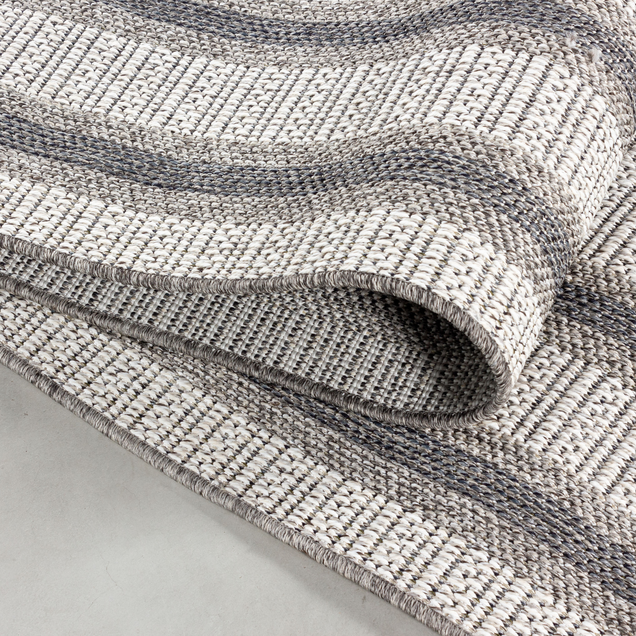 ARUBA - Tapis intérieur / extérieur à motif géométrique crème