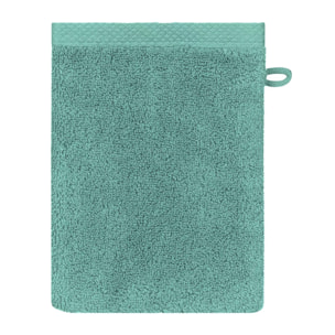 Gant de toilette Elea emeraude