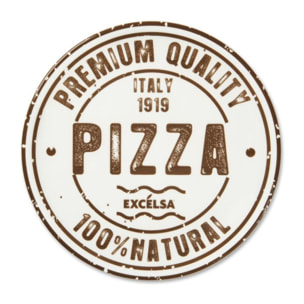 Set 6 Piatti Pizza Excelsa – Premium Quality, Porcellana Multicolore