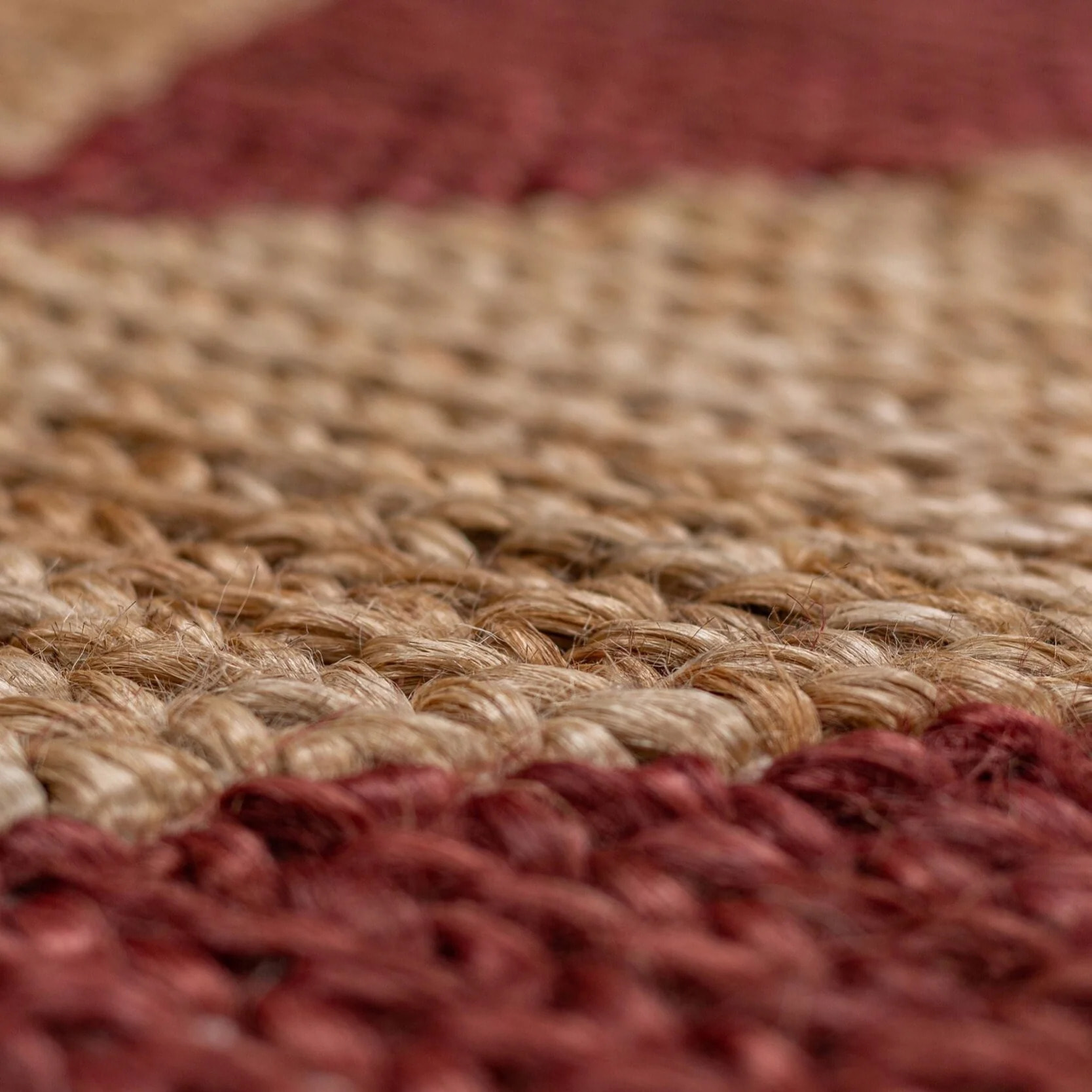 Tapis en jute de couloir  EFFIE