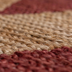 Tapis en jute de couloir  EFFIE