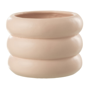 J-Line cachepot Anneau - ciment - beige - medium - Ø 20.50 cm