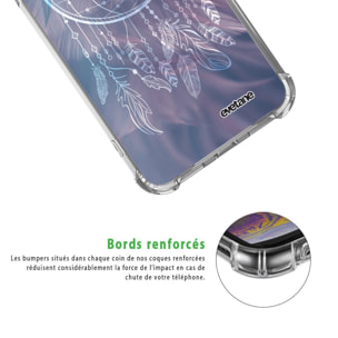 Coque Samsung Galaxy S10 anti-choc souple angles renforcés transparente Lune Attrape Rêve Evetane