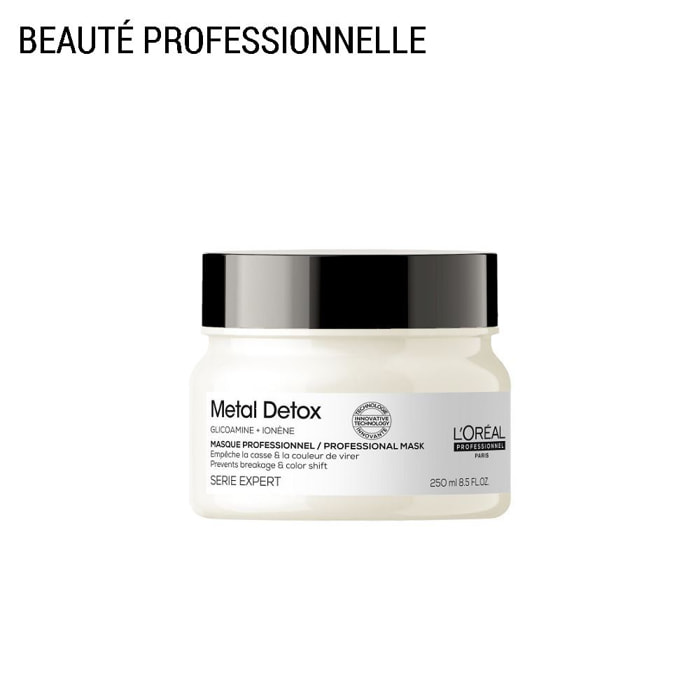 Série Expert Metal Detox - Masque protecteur - cheveux sensiblisés et cassants 250 ml