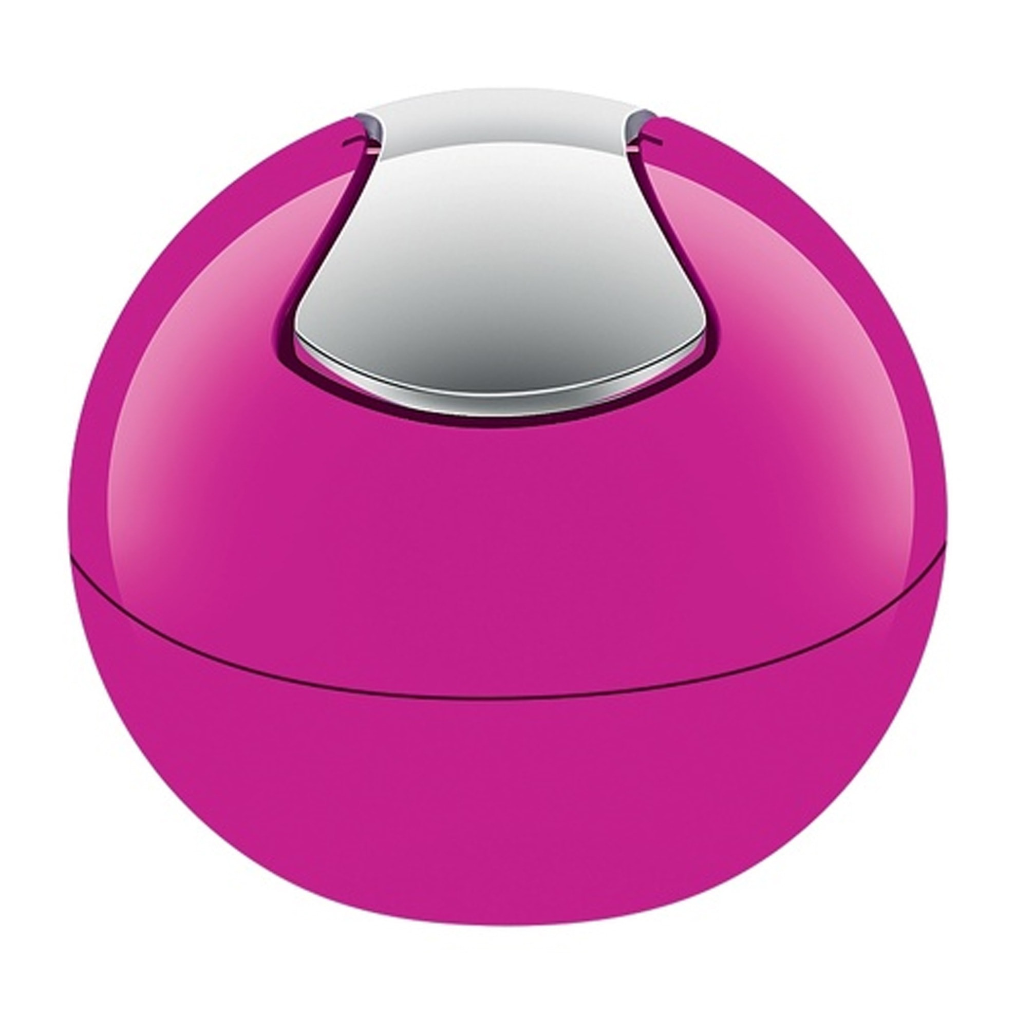 Spirella colección bowl, papelera ø16 x 14 cm (1 litro), poliestirol, morado