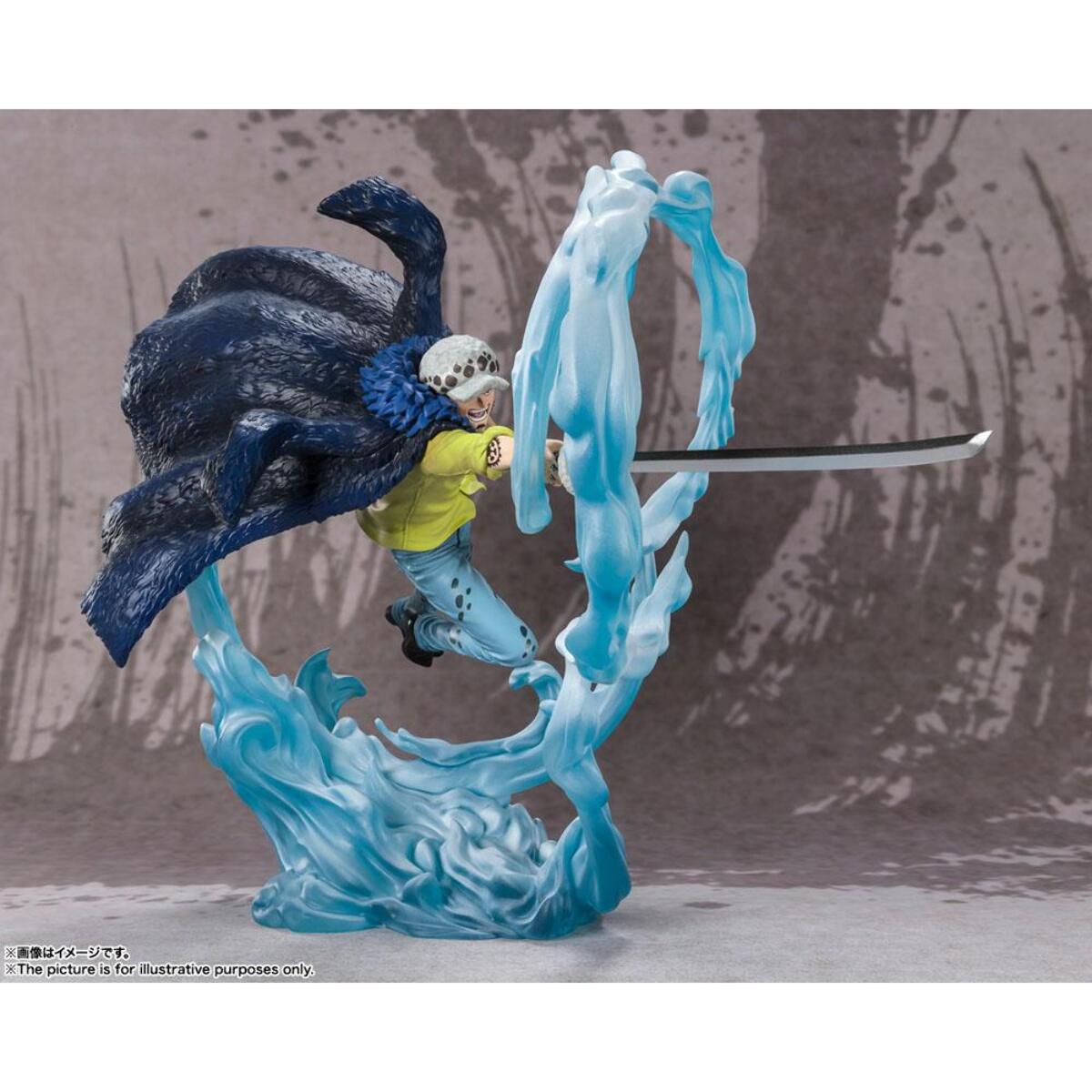 One Piece Statua Trafalgar Law Battaglia dei Mostri su Onigashima 24 Cm Bandai