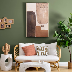 Toile Colette 75x116cm marron