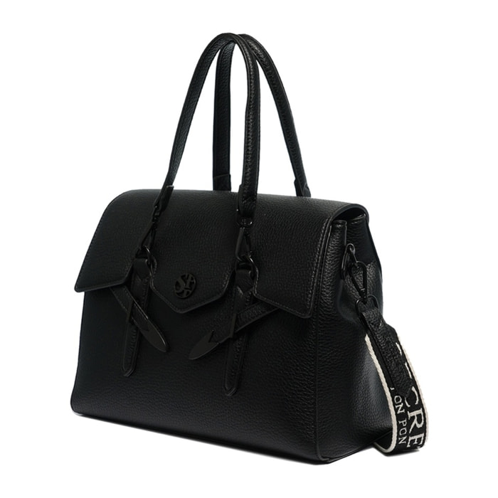 Borsa a mano da donna - Modello Elysia Pro - 100% poliuretano - 31.5 x 22.5 x 14.5 cm