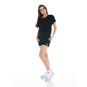 Camiseta mujer Cristal Shine logo grande