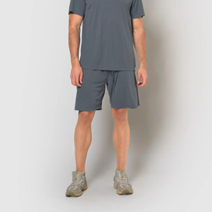 Pantalón corto deportivo técnico agua marina