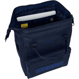 Mochila con asas para portatil 13" kappa "blue night"