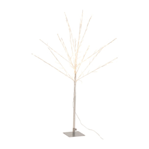 J-Line décoration Arbre Denudé - métal - argent - medium - LED