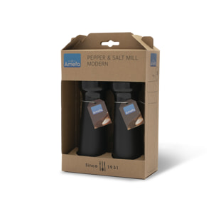 Fanny Nero - Duo di macinini per sale e pepe