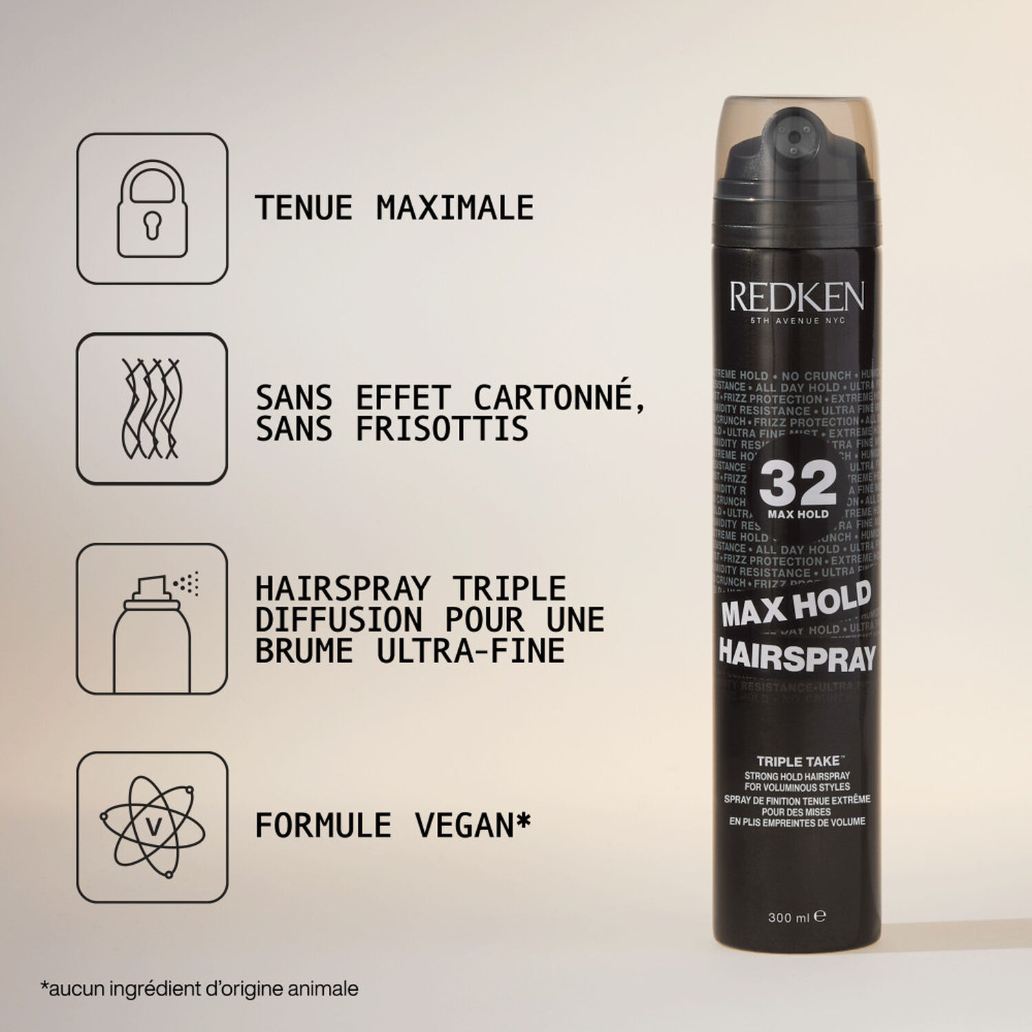 Styling Hair Spray - Spray Pour Cheveux Tenue Extrême 300 ml