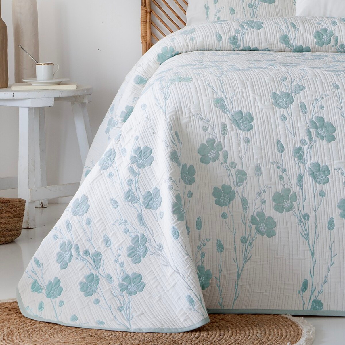 COLCHA JACQUARD BRISALIA AZUL