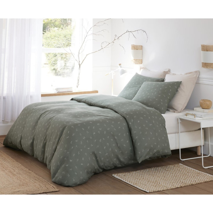 Parure housse de couette coton multicolore