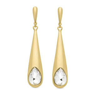 Pendientes Lux by Lux acabadoss en oro amarillo 18k