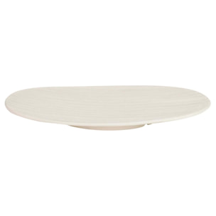 Centro Ceramica Beige 39x25x4 Cm