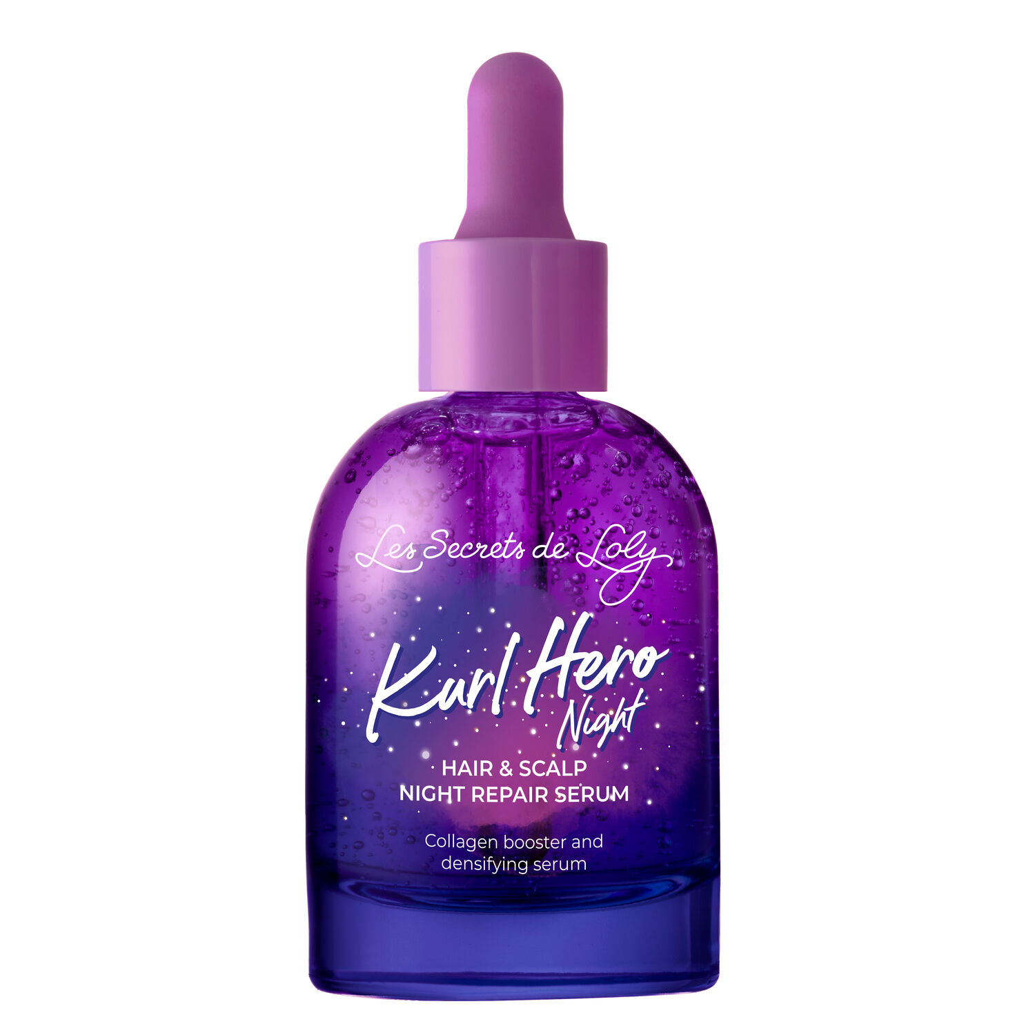 Kurl Hero Night - Sérum de Nuit Booster de Collagène et Densifiant 50ml