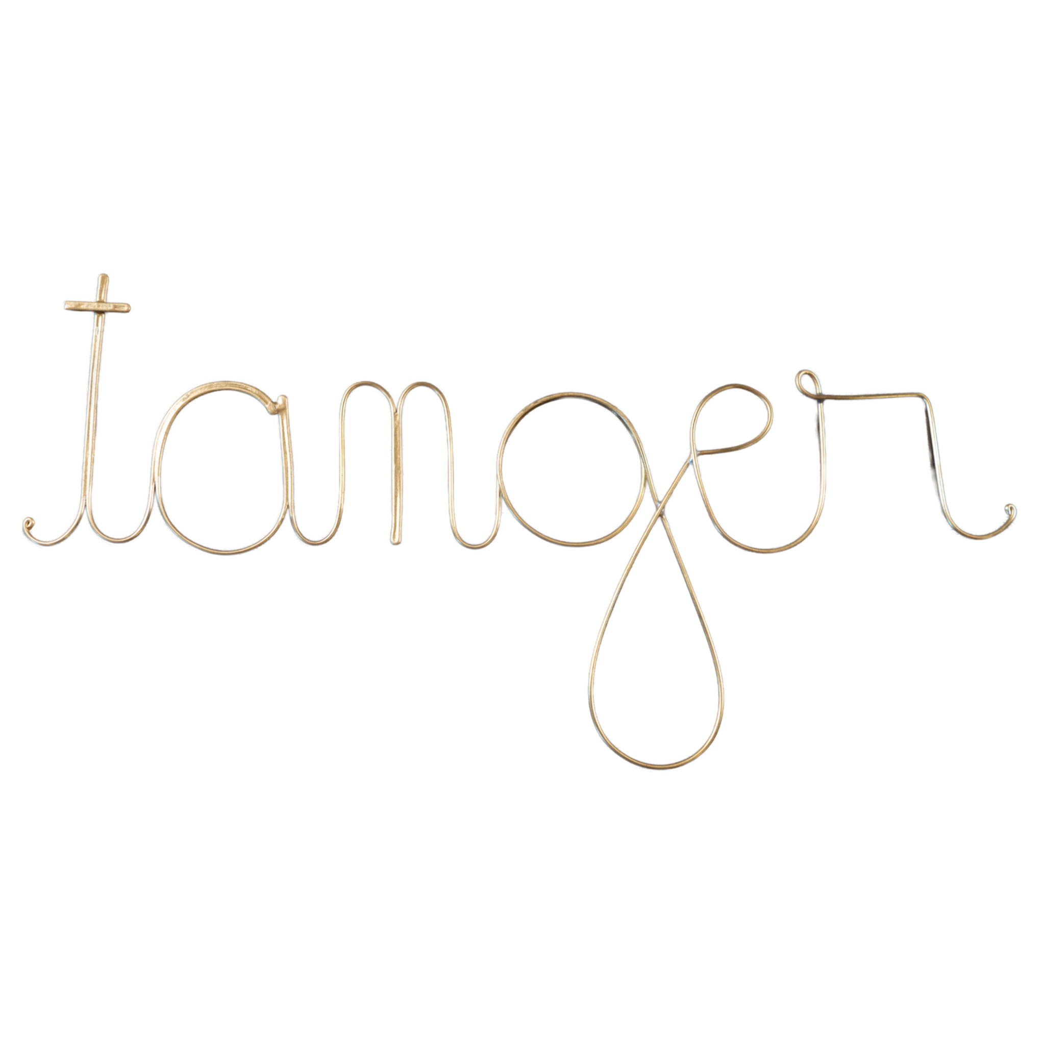 Mot  fil de laiton 'TANGER' - Doré Vieilli