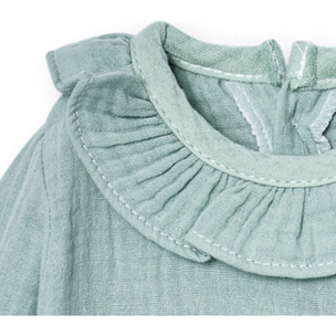 Body bebé manga larga cuello bambula