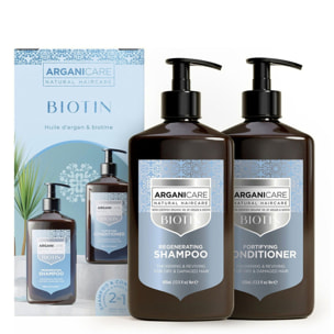 Biotine - Coffret Fortifiant Shampooing 400ml + Après-Shampooing 400ml