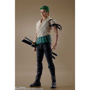 One Piece S.h. Figuarts Action Figura Roronoa Zoro (netflix) 14 Cm Bandai Tamashii Nations