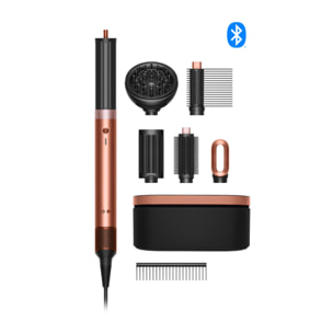 Styler asciugacapelli Dyson Airwrap Co-anda2x™ in Amber Silk (per capelli mossi e ricci) | Nuovo